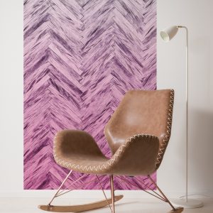 Herringbone Pink Panel
