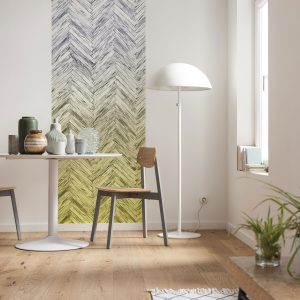 Herringbone Yellow Panel