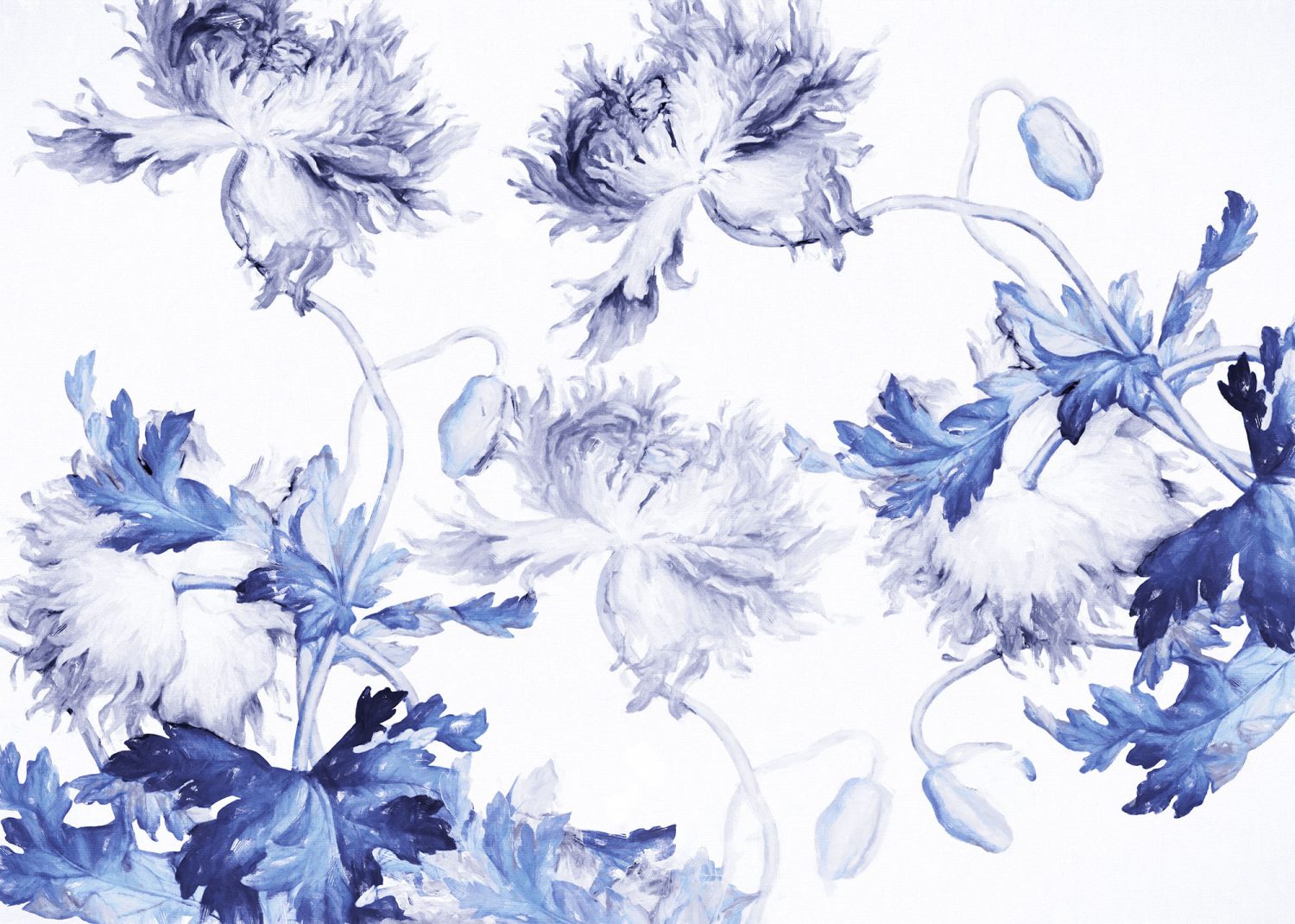 Blue Silhouettes