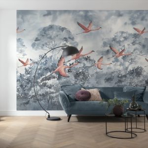Flamingos in the Sky