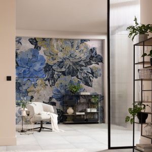 Vintage blue Garden