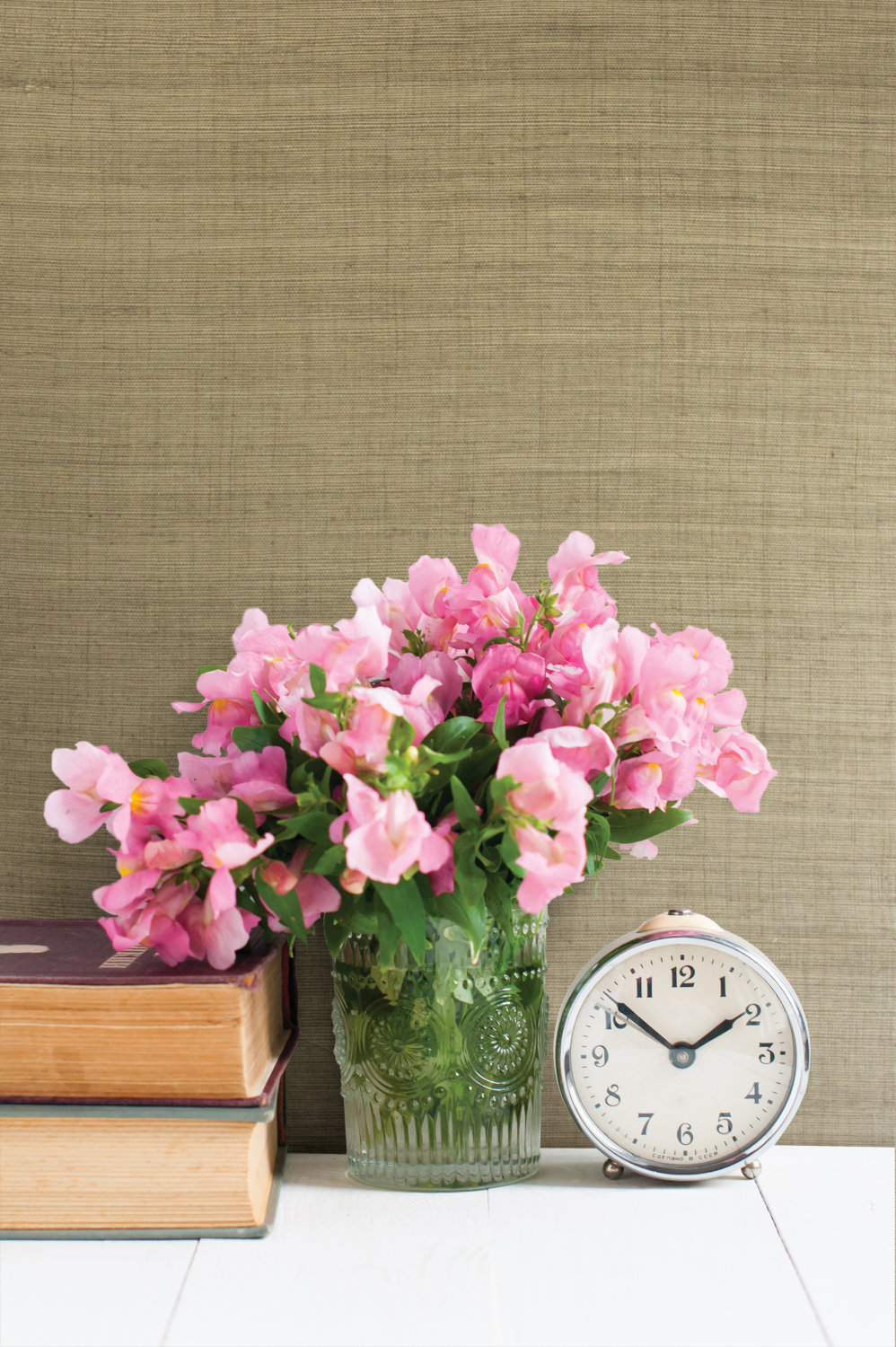 Ruslan Taupe Sisal Grasscloth Wallpaper