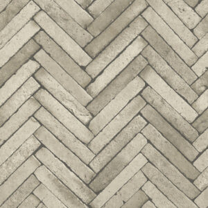 Arrow Neutral Diagonal Slate Wallpaper