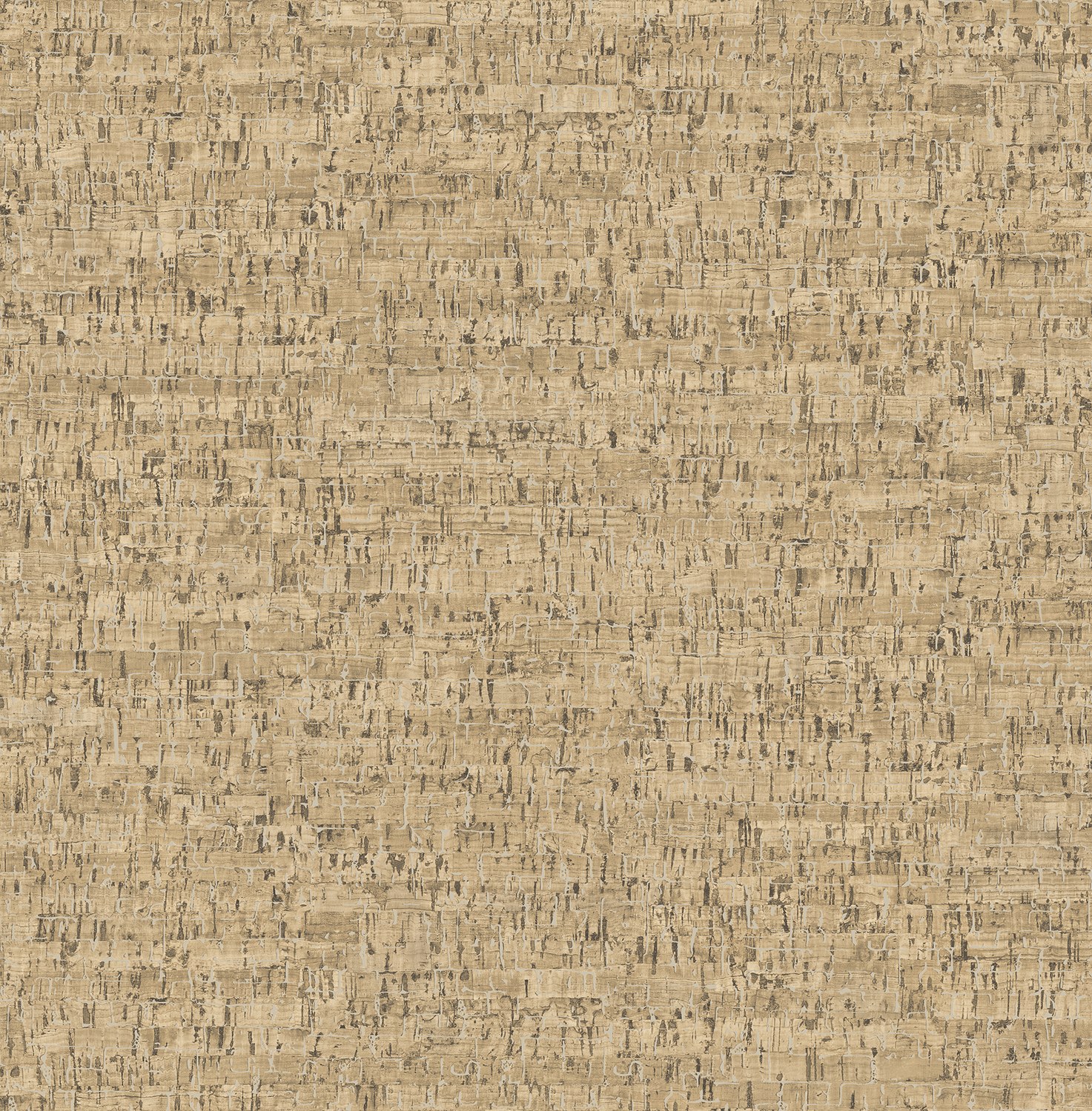 Burl Neutral Small Faux Cork Wallpaper