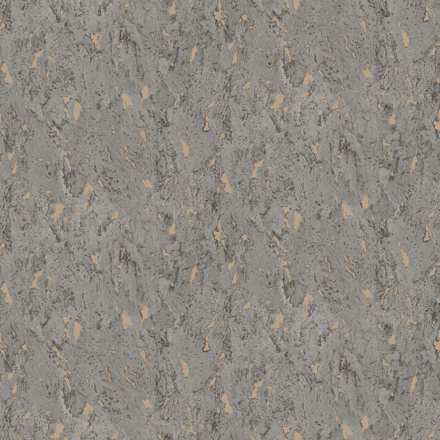 Adrift Grey Large Faux Cork Wallpaper
