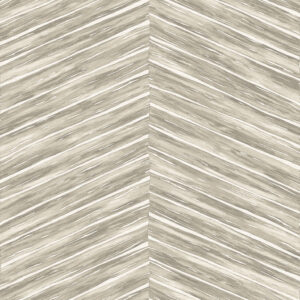Pina Neutral Chevron Weave Wallpaper