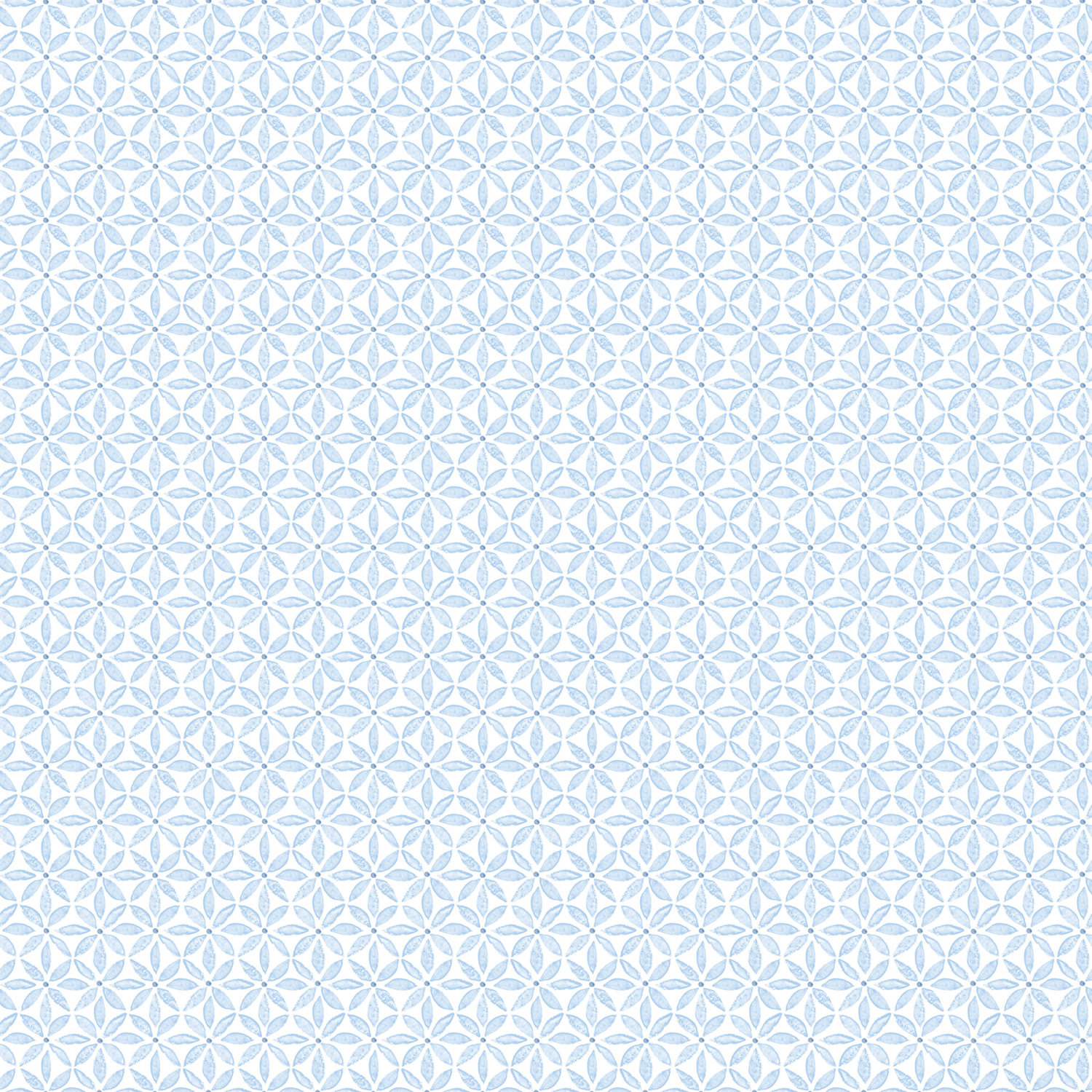 Jellia Blue Petal Geometric Wallpaper