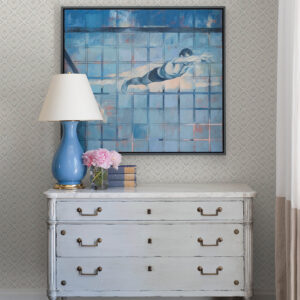 Hugson Grey Quilted Damask Wallpaper