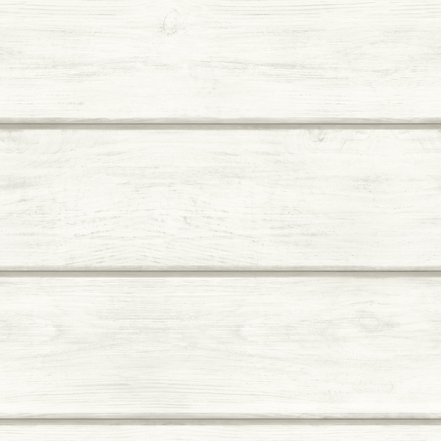 Cassidy White Wood Planks Wallpaper