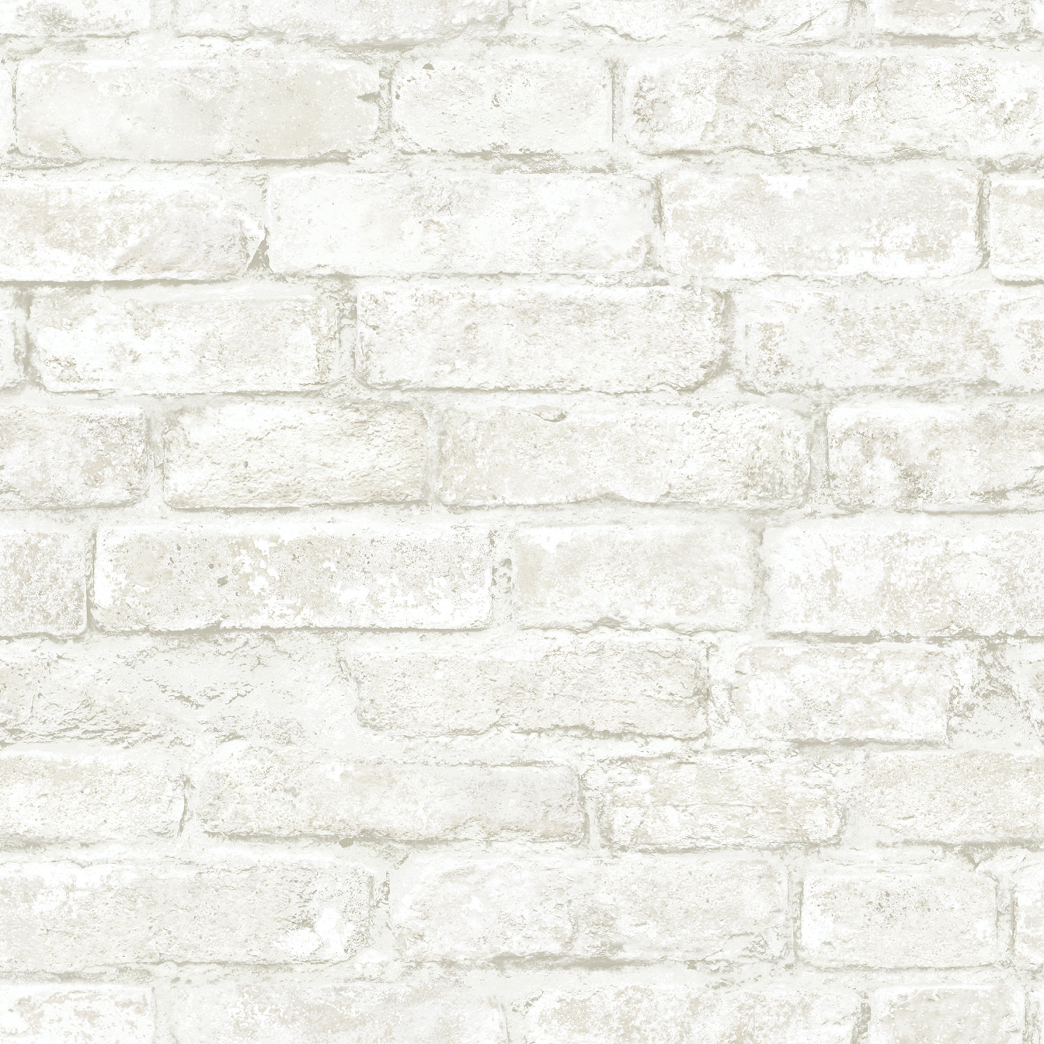 Arlington White Brick Wallpaper