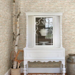 Arlington Rust Brick Wallpaper