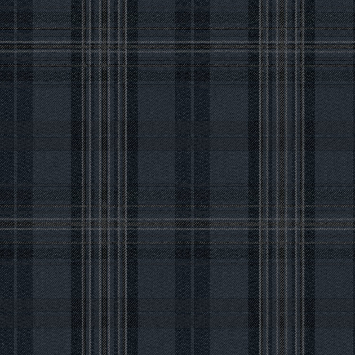 Austin Navy Plaid Wallpaper