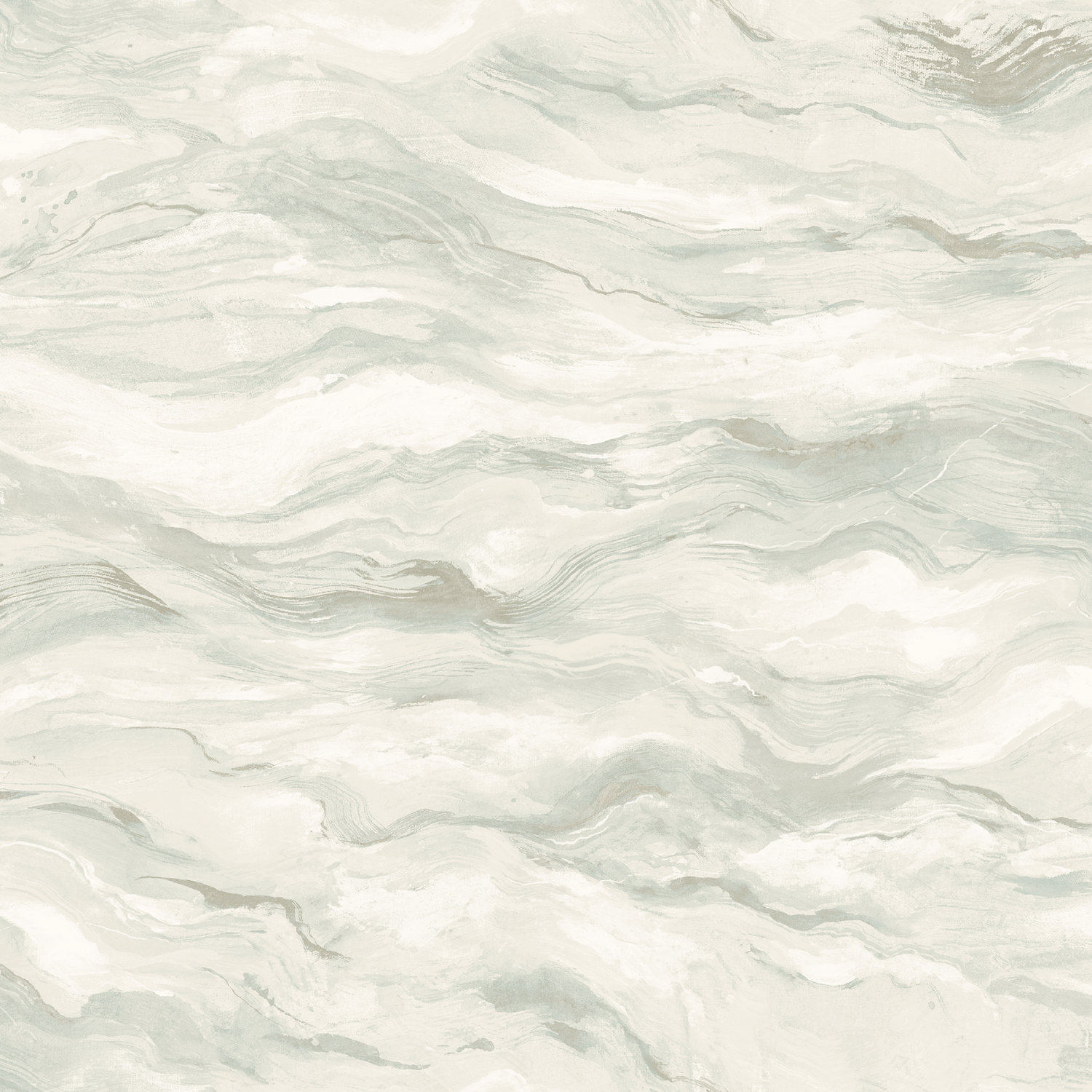 Cirrus Light Blue Wave Wallpaper
