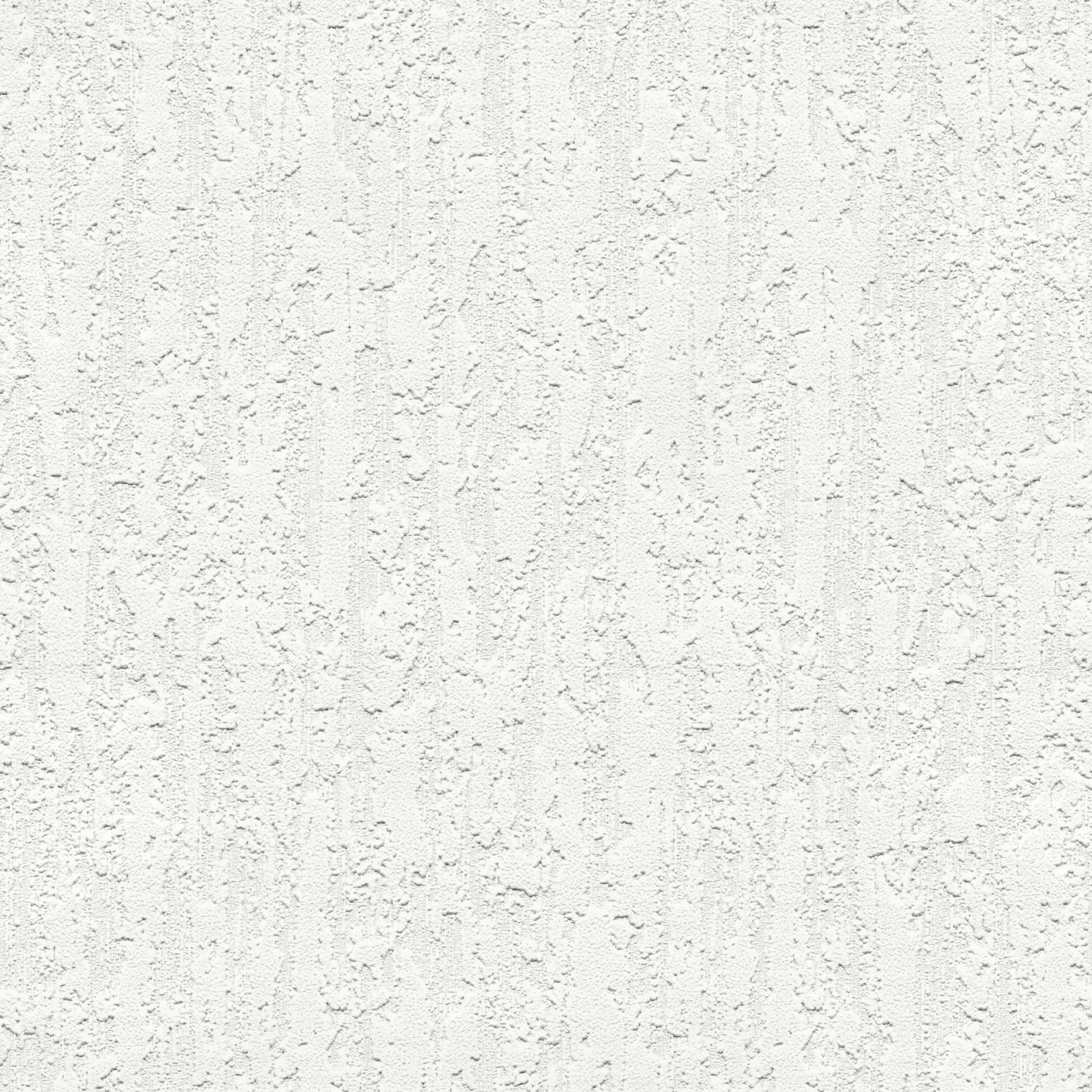 Antoni White Vertical Plaster Paintable Wallpaper