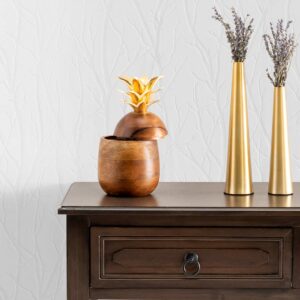 Redford White Birch Paintable Wallpaper