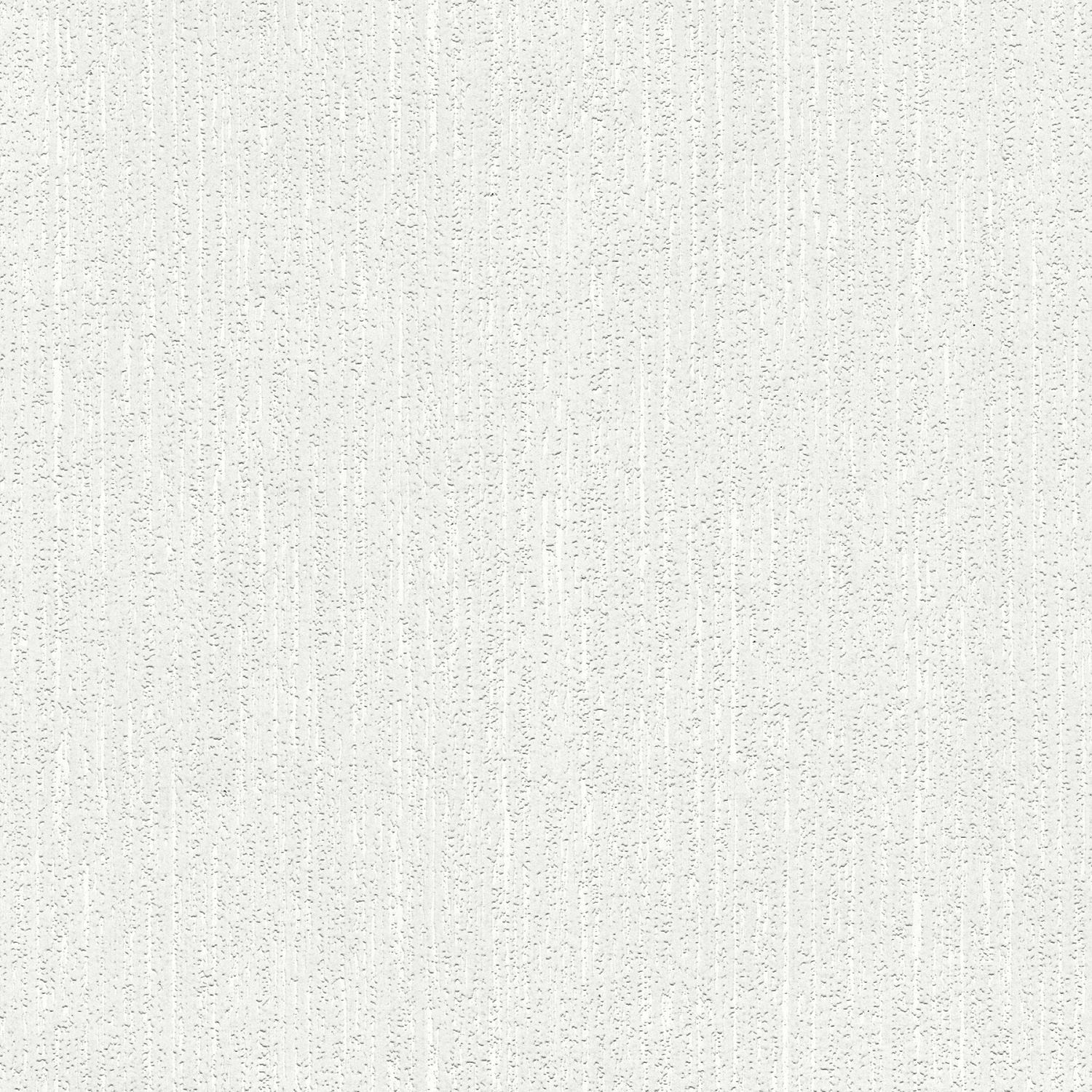 Strati White Stria Paintable Wallpaper