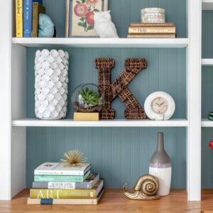 Murph White Beadboard Paintable Wallpaper