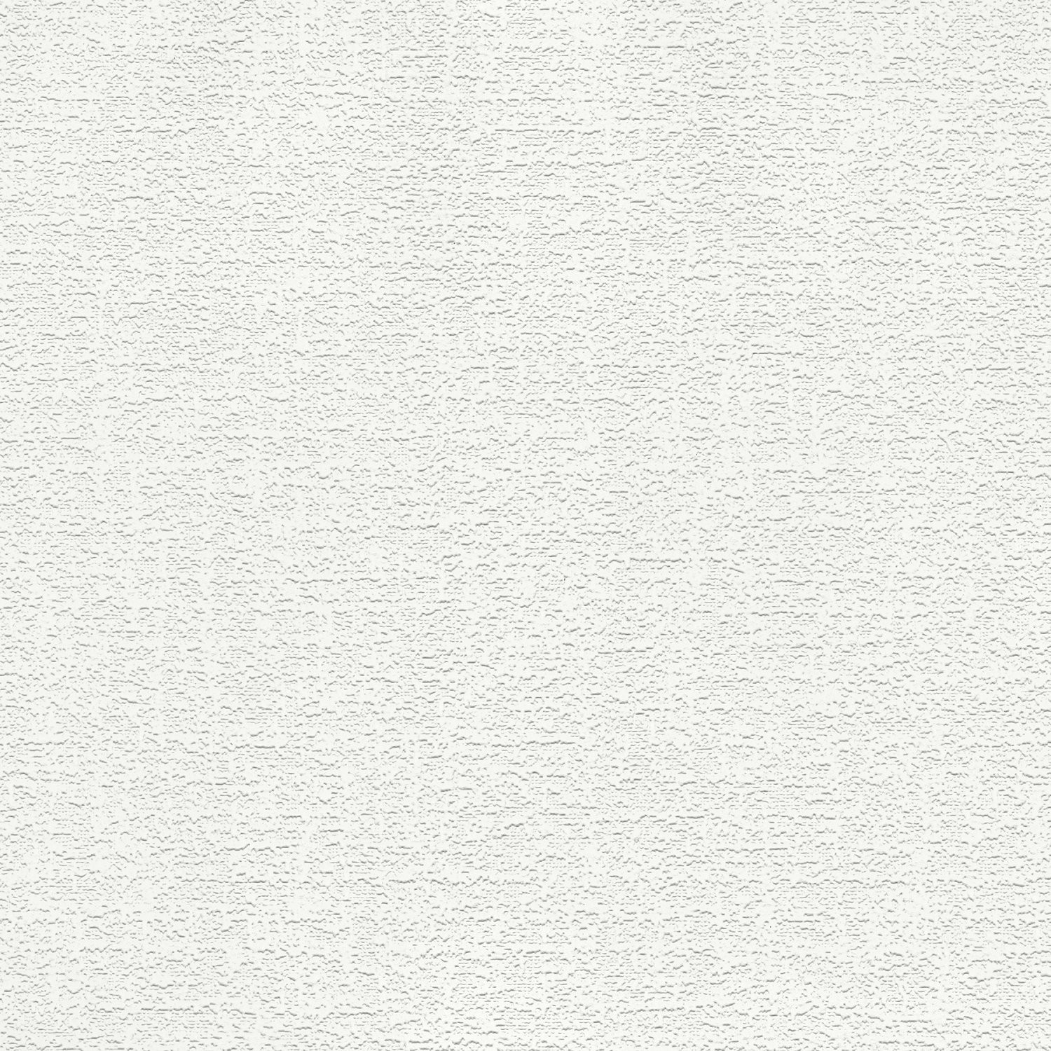 Lou White Stucco Linen Paintable Wallpaper
