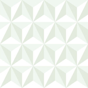 Adella Sage Geometric Wallpaper
