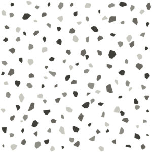 Ona Charcoal Terrazzo Wallpaper