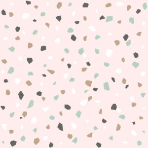 Ona Pink Terrazzo Wallpaper