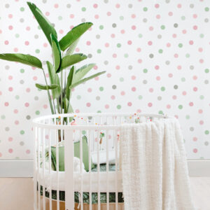 Jubilee Pink Dots Wallpaper