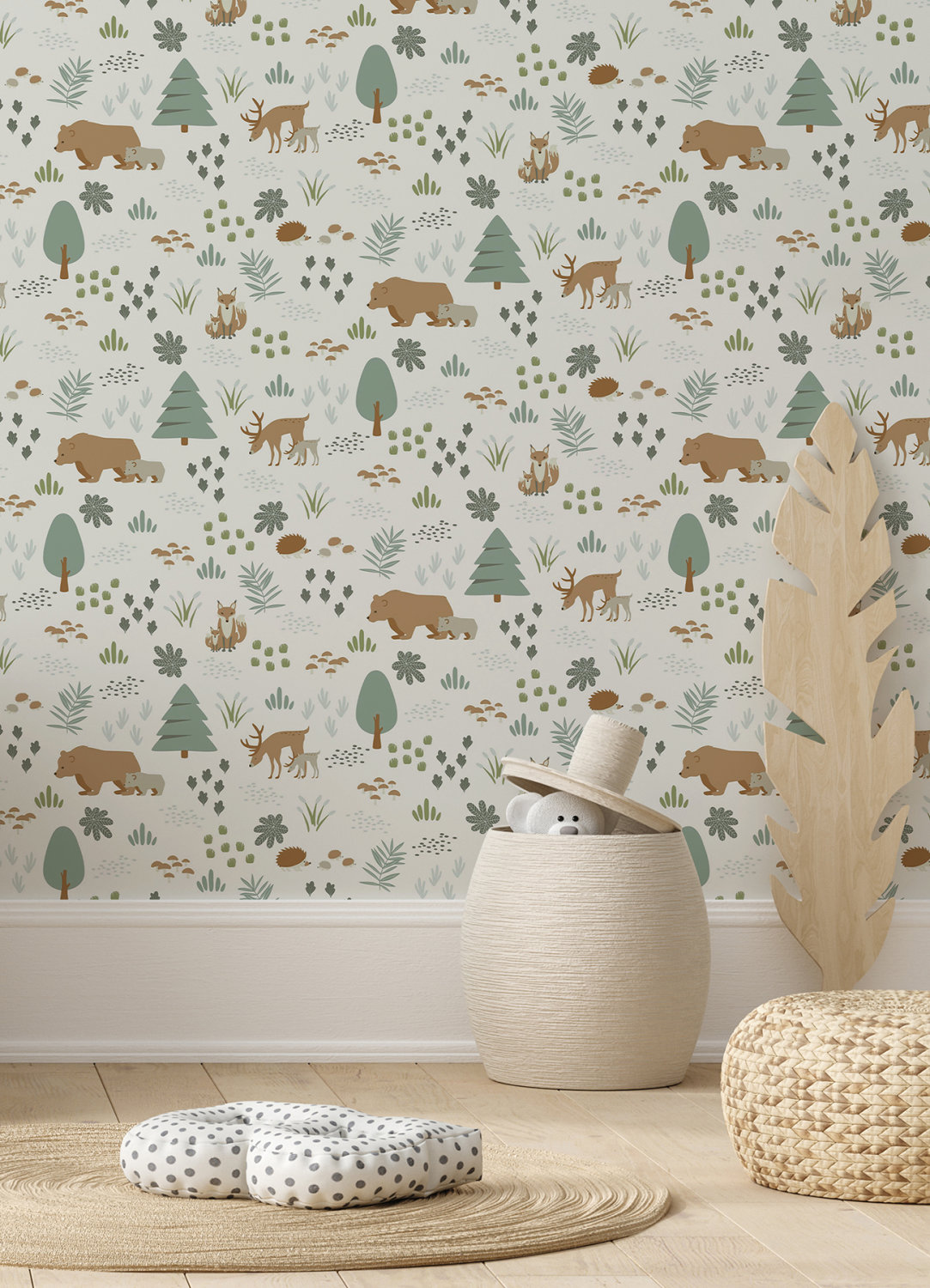 Finola Moss Bears Wallpaper