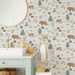 Finola Moss Bears Wallpaper