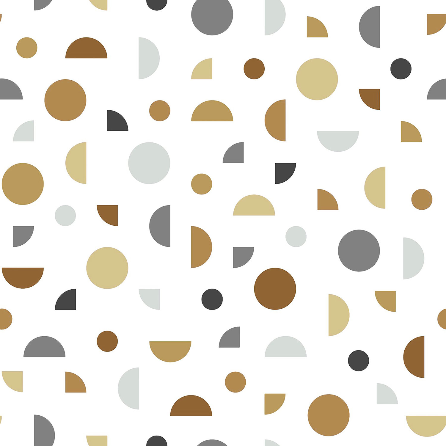 Marilee Neutral Circles Wallpaper