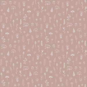 Tatula Rose Floral Wallpaper