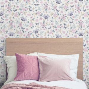 Zev Pink Butterfly Wallpaper