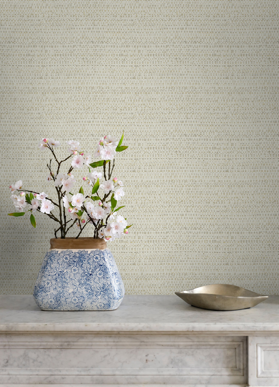 Balantine Bone Weave Wallpaper