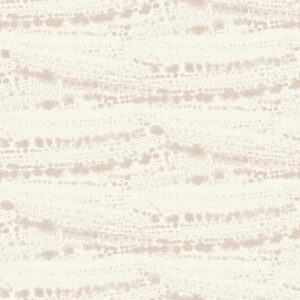 Rannell Peach Abstract Scallop Wallpaper