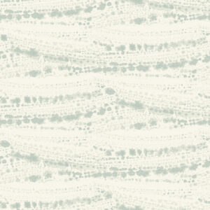 Rannell Aqua Abstract Scallop Wallpaper
