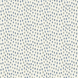 Sand Drips Blue Painted Dots Wallpaper