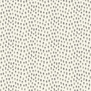 Sand Drips Dark Grey Painted Dots Wallpaper
