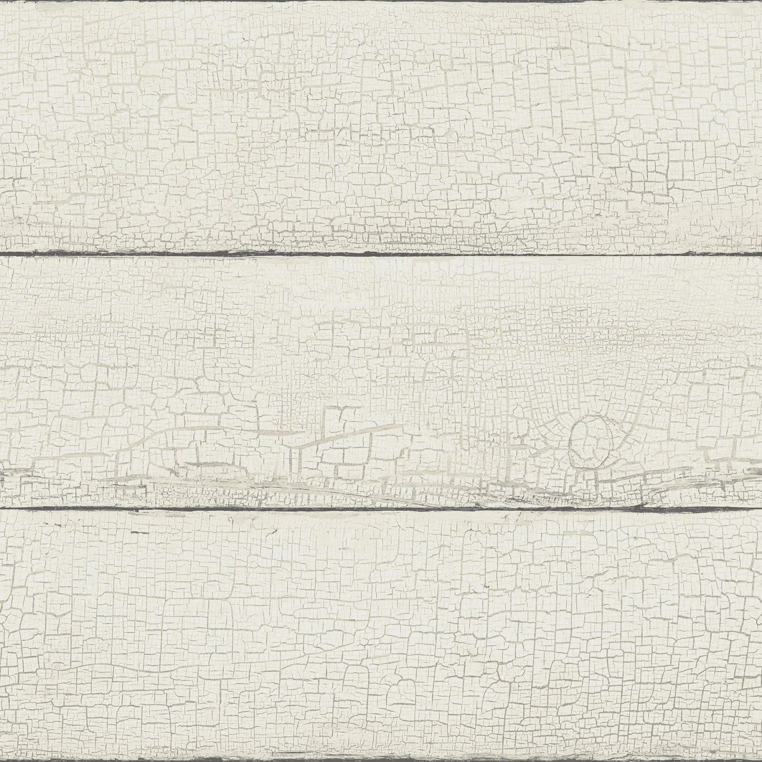 Morgan White Distressed Wood Wallpaper