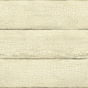 Morgan Wheat Distressed Wood Wallpaper