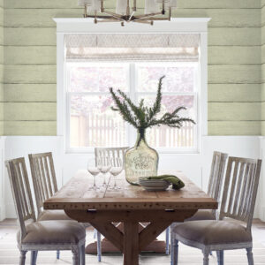 Morgan Mint Distressed Wood Wallpaper