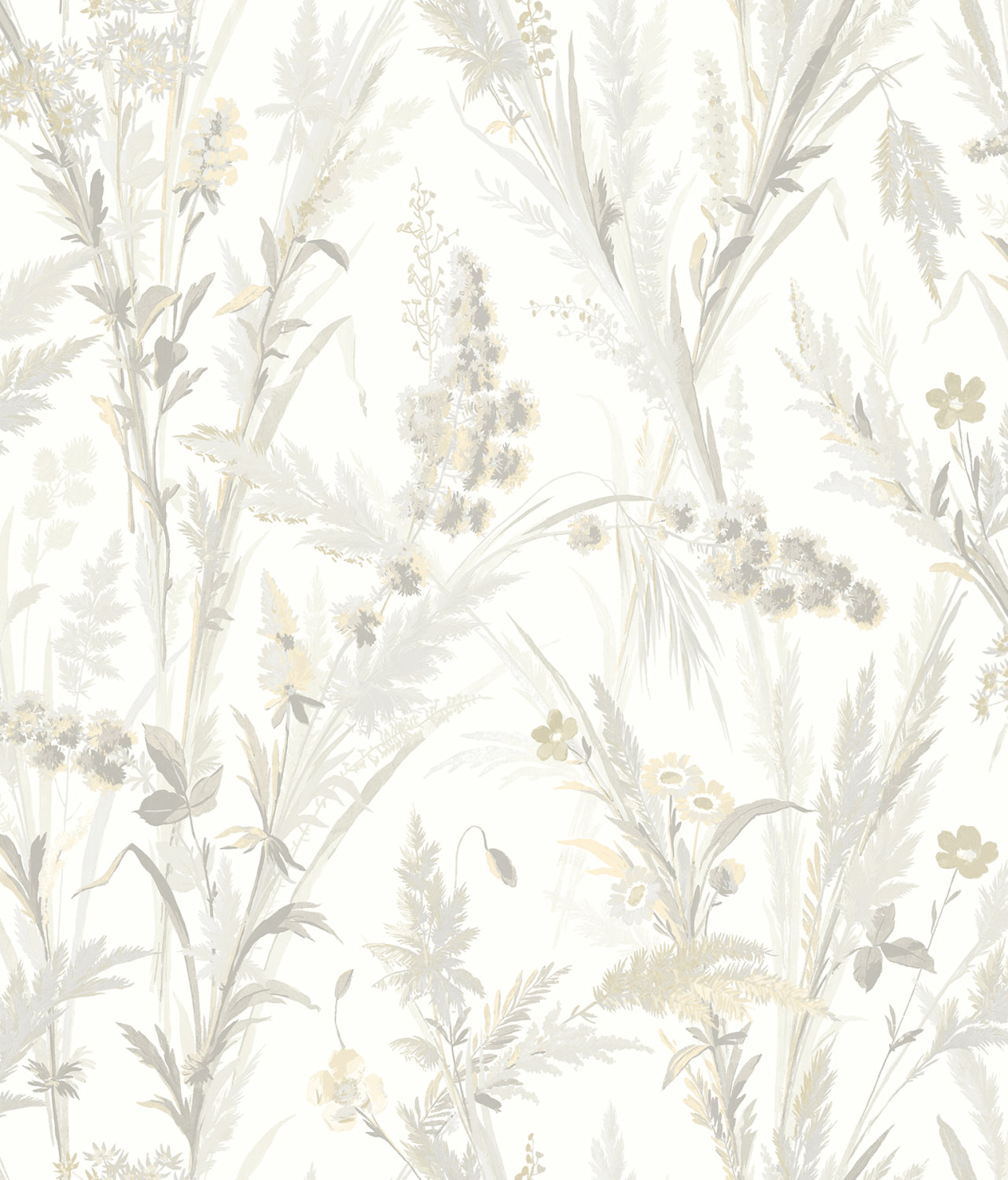 Hillaire Wheat Meadow Wallpaper