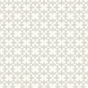 Remy Light Grey Fleur Tile Wallpaper