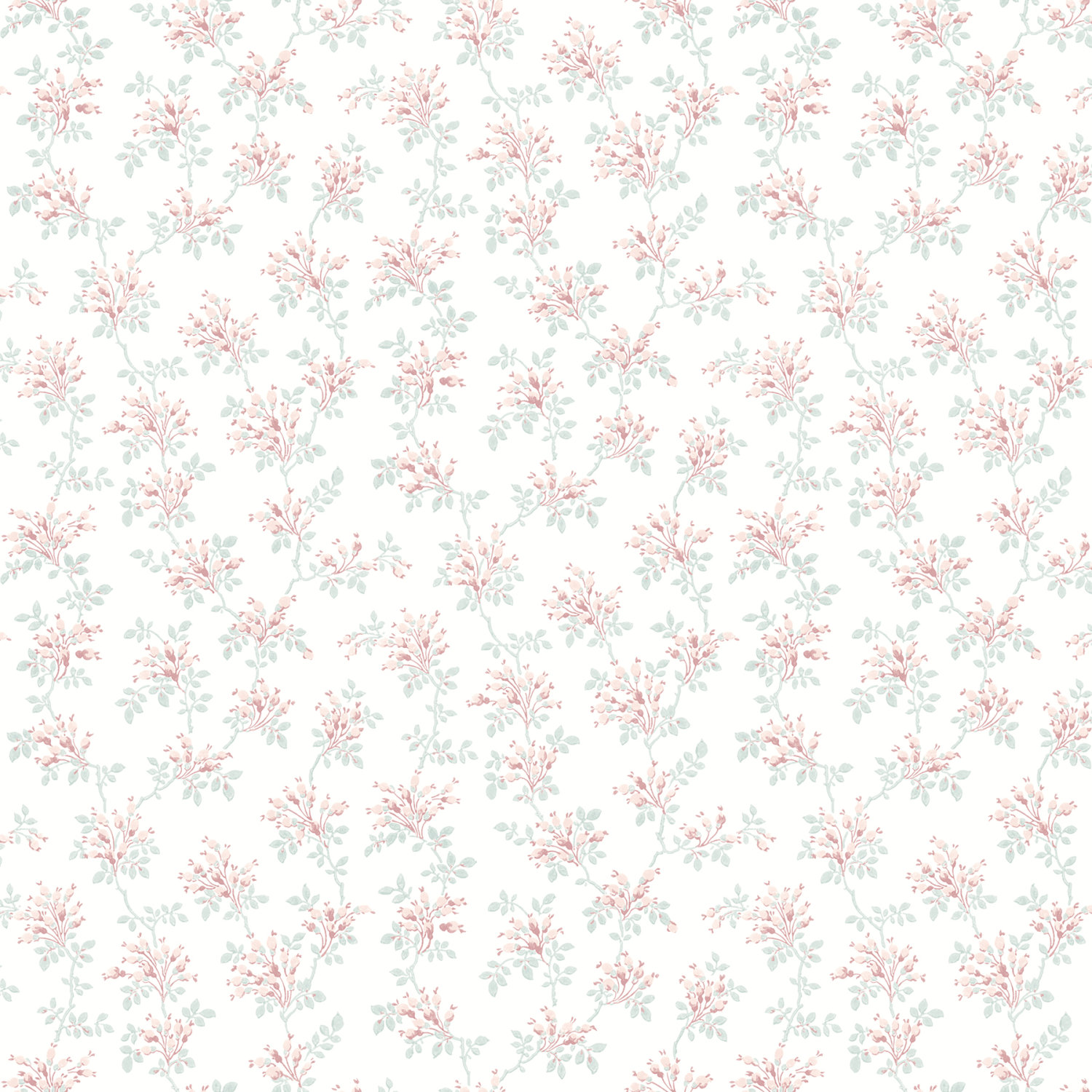 Sofiane Blush Botanical Trail Wallpaper