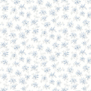 Sofiane Blue Botanical Trail Wallpaper
