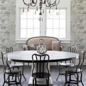 Axelle White Stone Wallpaper