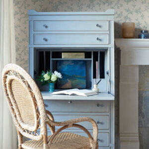 Nightingale Seafoam Floral Trail Wallpaper