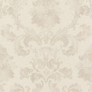 In Bloom Damask Beige 412604