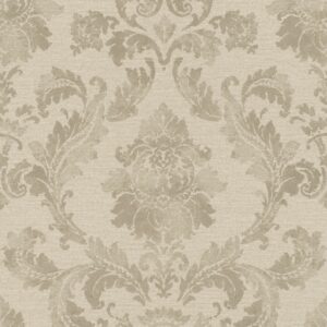 In Bloom Damask Beige 412628