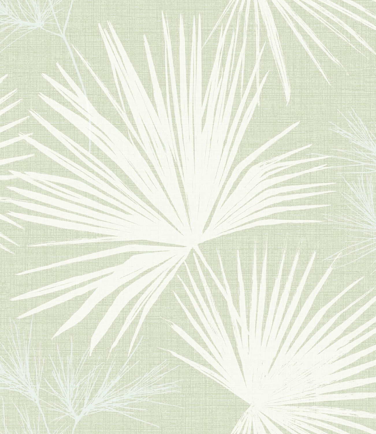 Hatteras Light Green Palms Wallpaper