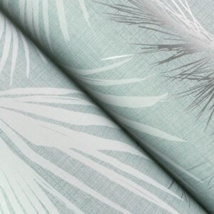 Hatteras Sky Blue Palms Wallpaper