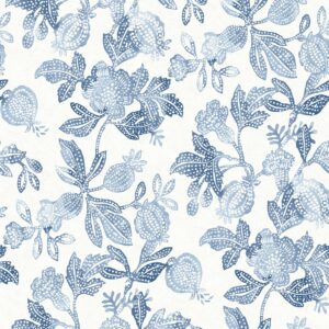 Beach Rose Blue Floral Fruits Wallpaper